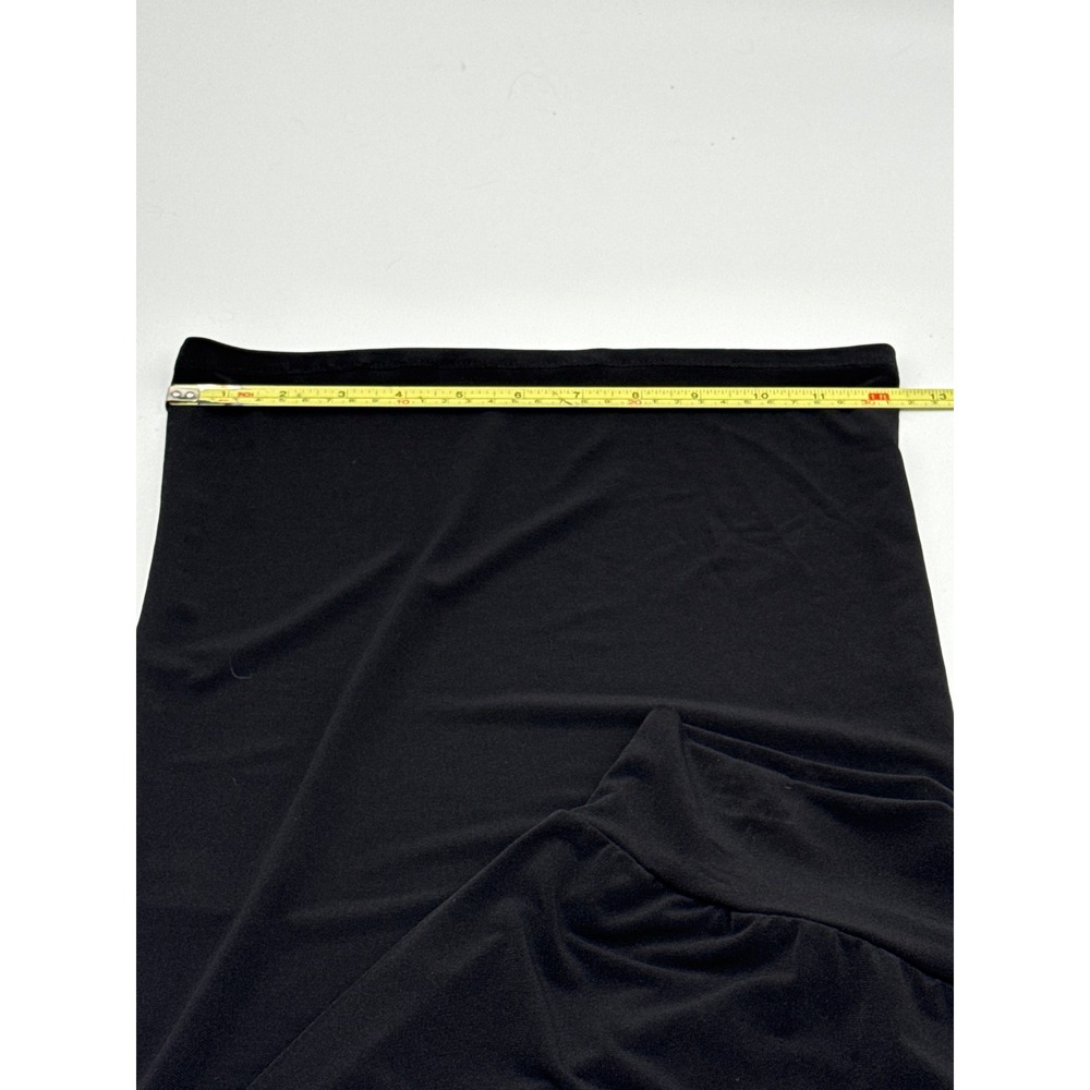 Clara Sunwoo Black Wide Leg Palazzo Pants Liquid Jersey CPG5 Womens Medium NWT - Picture 10 of 11